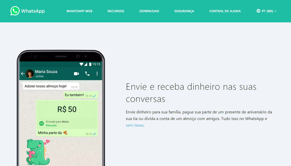 WhatsApp pay começa a funcionar Saiba como configurar Abisa