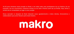Leia mais sobre o artigo SHV finaliza operação no país – Makro Atacadista se despede do Brasil