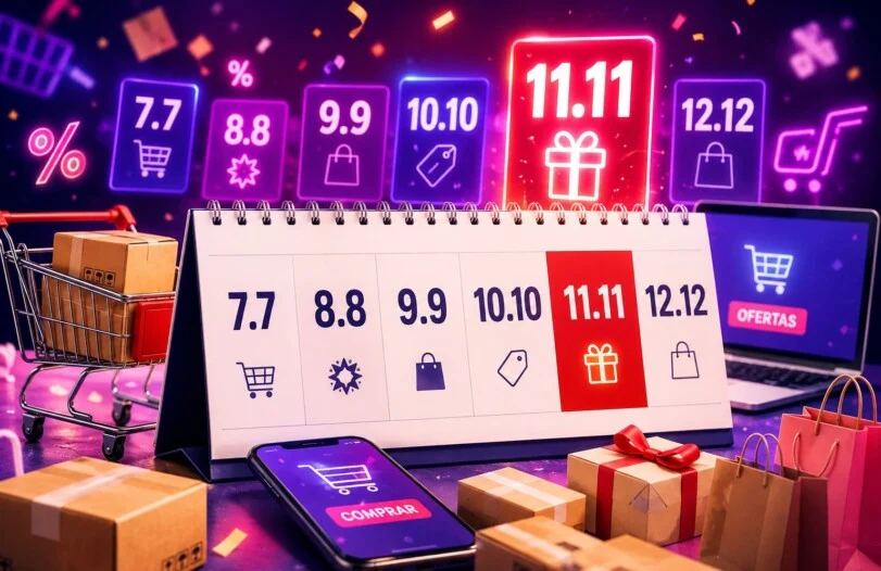 No momento, você está visualizando Do 7/7 ao 11/11: como as datas duplas estão se transformando em grandes campanhas do varejo