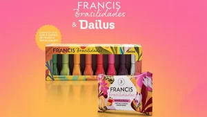 Leia mais sobre o artigo Esmaltes com Perfume – Em parceria com a Dailus, Francis lança linha de esmaltes