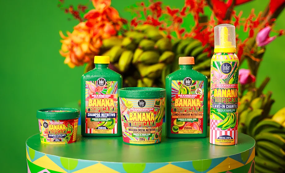 No momento, você está visualizando Lola From Rio lança coleção Banana Tropicana com 5 produtos para cabelo