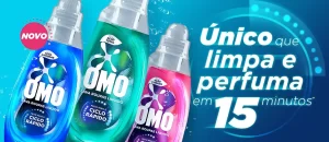 Leia mais sobre o artigo OMO lança linha para potencializar a lavagem no modo ciclo rápido