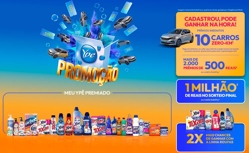 No momento, você está visualizando Promoção ypê chega a 12ª edição com carro zero km…