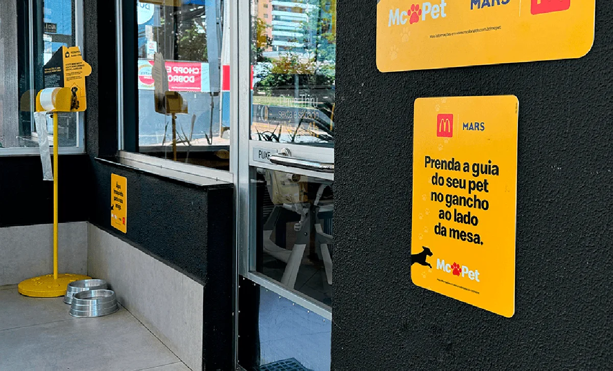 Leia mais sobre o artigo Restaurantes do McDonald’s recebem espaços pet-friendly