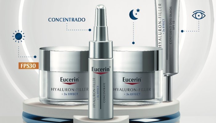 Leia mais sobre o artigo Eucerin lança nova geração do cuidado antirrugas da pele Hyaluron-Filler